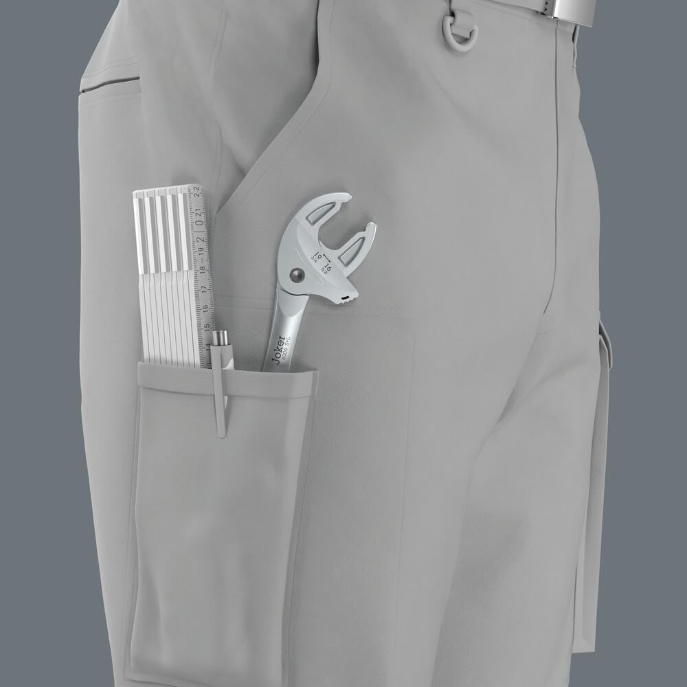 6006 Joker S/L Self-Setting Double Open-end Spanner, 10; 11; 12; 13 x 7/16; 1/2" x 16; 17; 18; 19 x 5/8; 11/16; 3/4" x 208.6 mm - Image 3