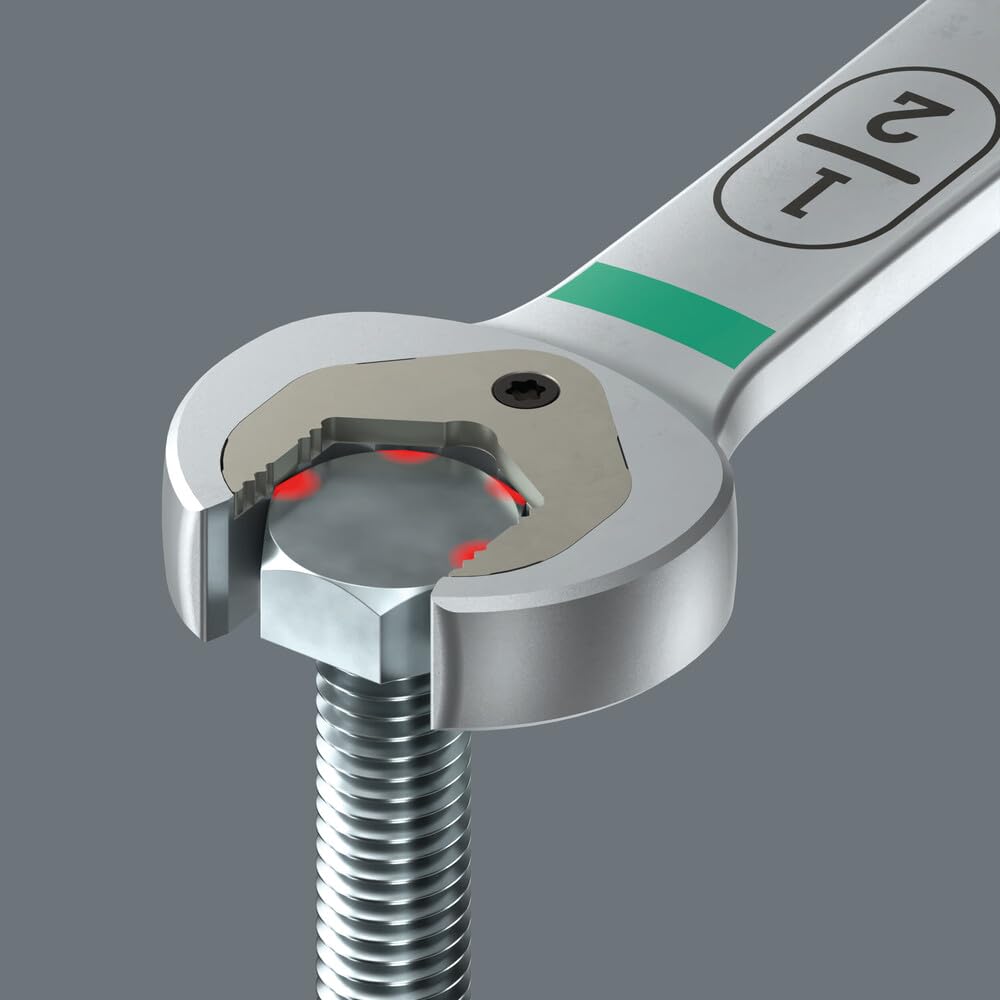 6007 Joker Imperial 8 Set 1 Ratcheting Combination Spanner Set, Imperial, 8 Pieces - Image 5