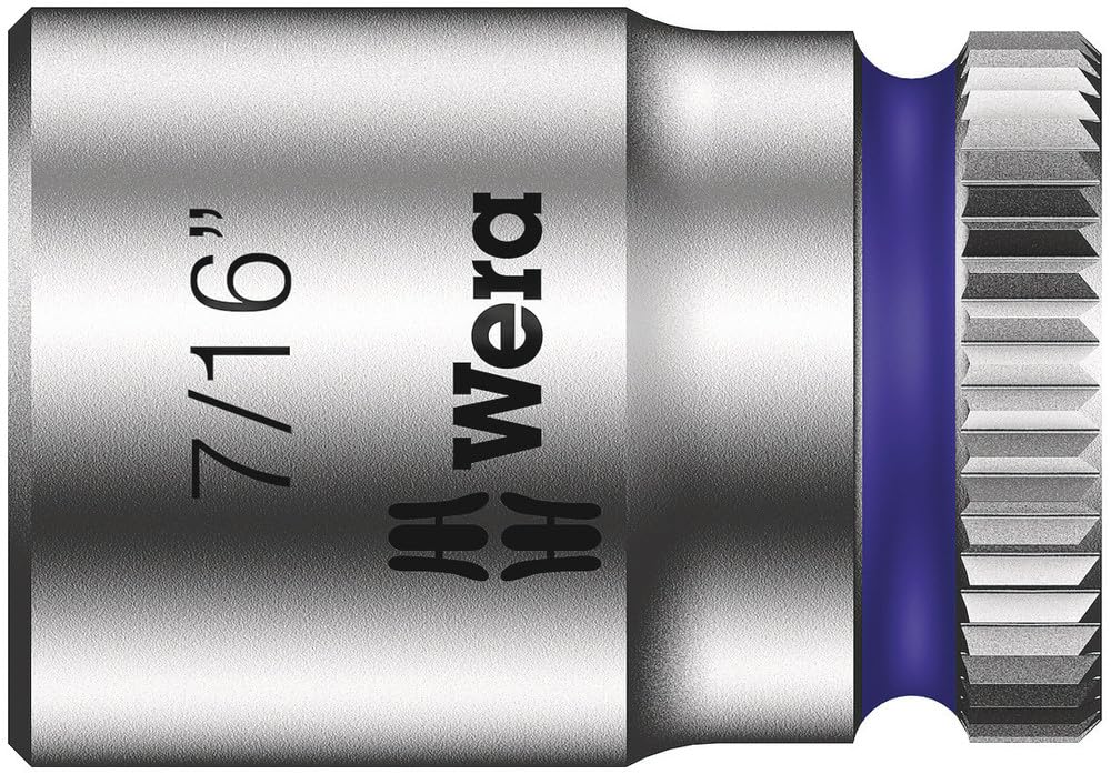 8100 SA 15 Zyklop Comfort Ratchet Set, reversing Lever, 1/4" Drive, Imperial, 28 Pieces - Image 19