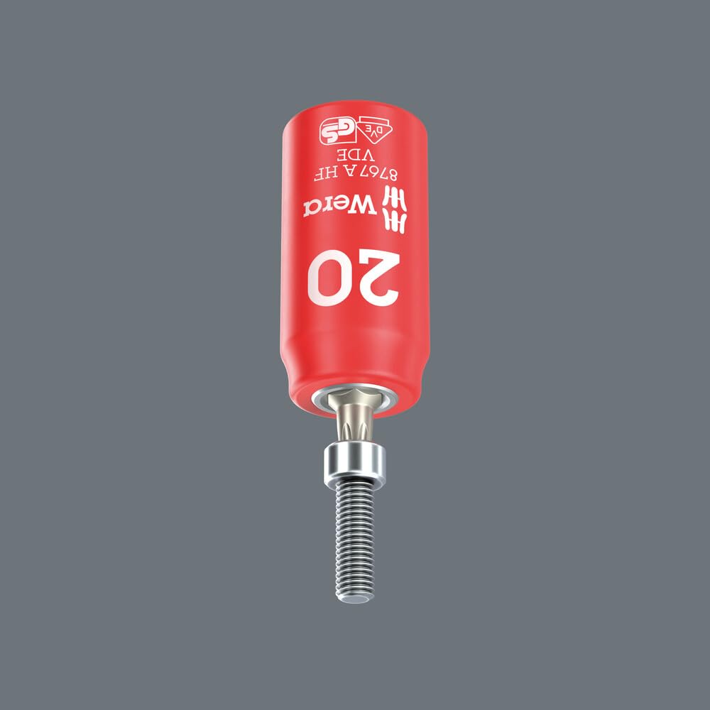 8100 SA VDE 1 Zyklop Ratchet Set, Insulated, reversing Lever, 1/4" Drive, Metric, 22 Pieces - Image 10