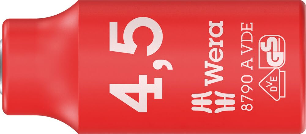 8100 SA VDE 1 Zyklop Ratchet Set, Insulated, reversing Lever, 1/4" Drive, Metric, 22 Pieces - Image 12