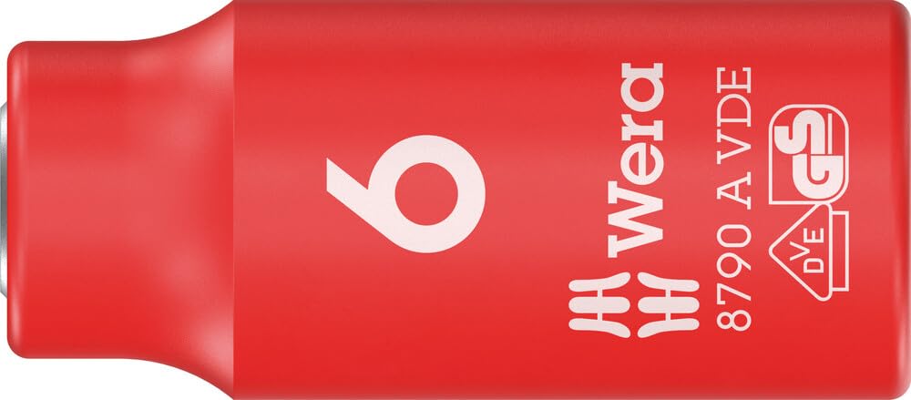 8100 SA VDE 1 Zyklop Ratchet Set, Insulated, reversing Lever, 1/4" Drive, Metric, 22 Pieces - Image 15