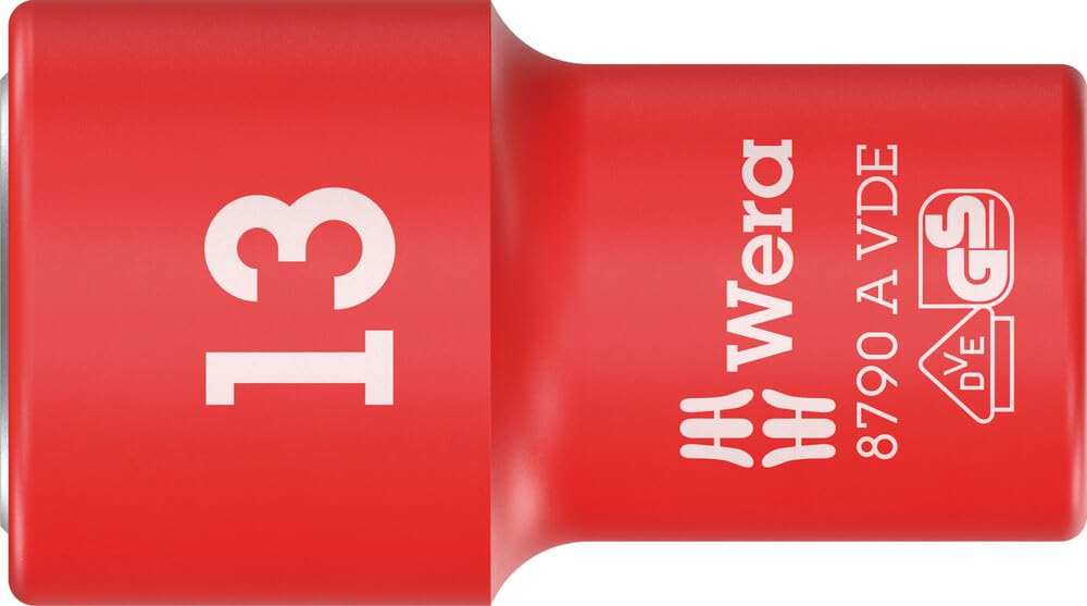 8100 SA VDE 1 Zyklop Ratchet Set, Insulated, reversing Lever, 1/4" Drive, Metric, 22 Pieces - Image 21