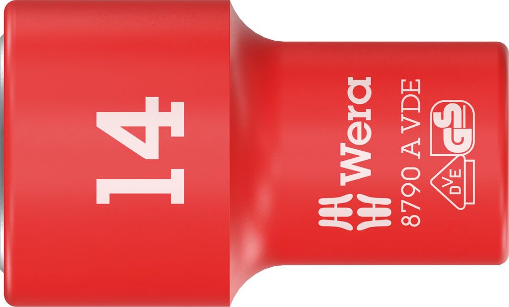 8100 SA VDE 1 Zyklop Ratchet Set, Insulated, reversing Lever, 1/4" Drive, Metric, 22 Pieces - Image 22