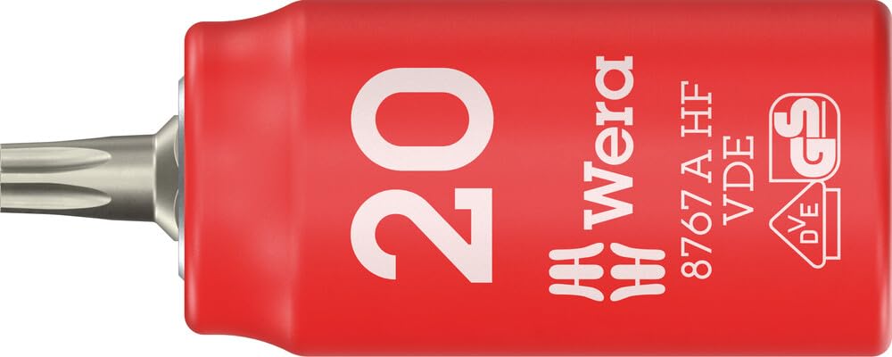 8100 SA VDE 1 Zyklop Ratchet Set, Insulated, reversing Lever, 1/4" Drive, Metric, 22 Pieces - Image 25