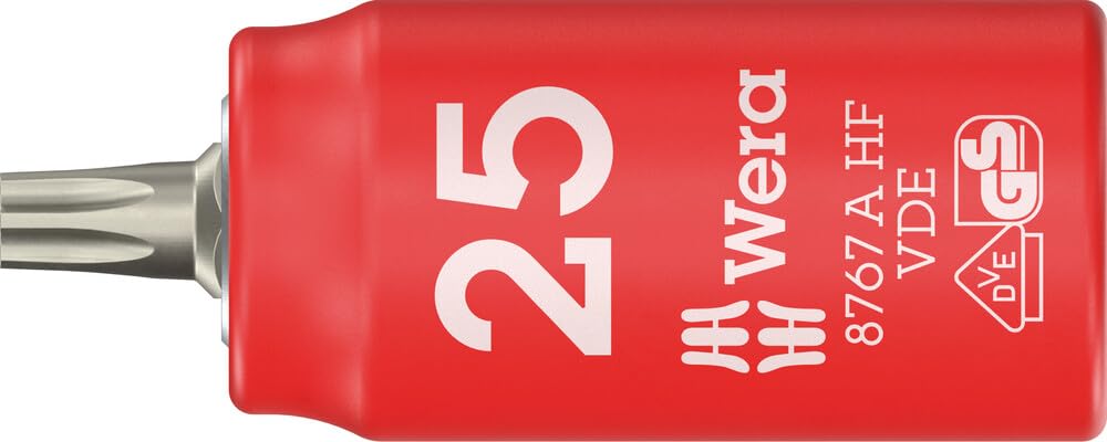 8100 SA VDE 1 Zyklop Ratchet Set, Insulated, reversing Lever, 1/4" Drive, Metric, 22 Pieces - Image 26