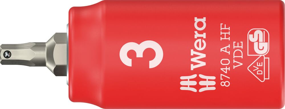 8100 SA VDE 1 Zyklop Ratchet Set, Insulated, reversing Lever, 1/4" Drive, Metric, 22 Pieces - Image 28