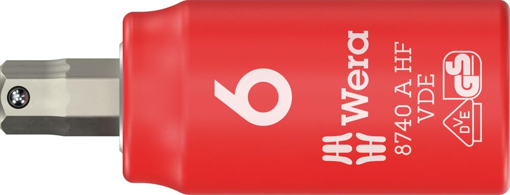 8100 SA VDE 1 Zyklop Ratchet Set, Insulated, reversing Lever, 1/4" Drive, Metric, 22 Pieces - Image 31