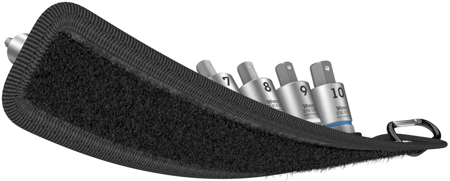 Wera 05003971001 Belt B 2 Zyklop In-Hex-Plus bit socket set with holding function, 3/8" drive, 8 pieces - Image 13