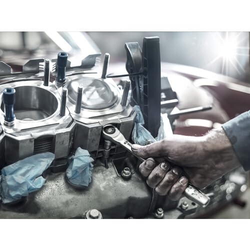 Wera 05004063001 8003 C Zyklop Full Metal Ratchet with Push-Through Square, 1/2" Drive - Image 8