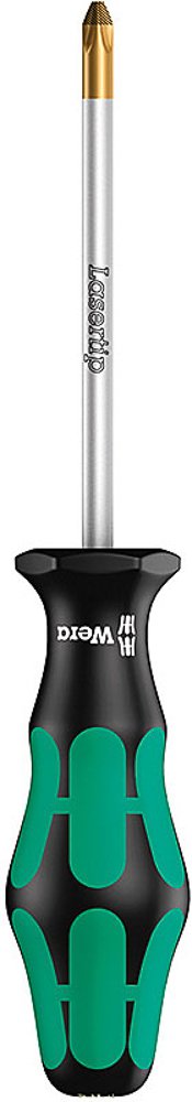 Wera 05008720001 Kraftform Plus 350 PH Phillips Screwdriver, Lasertip, PH 2 Head, 4" Blade Length - Image 3