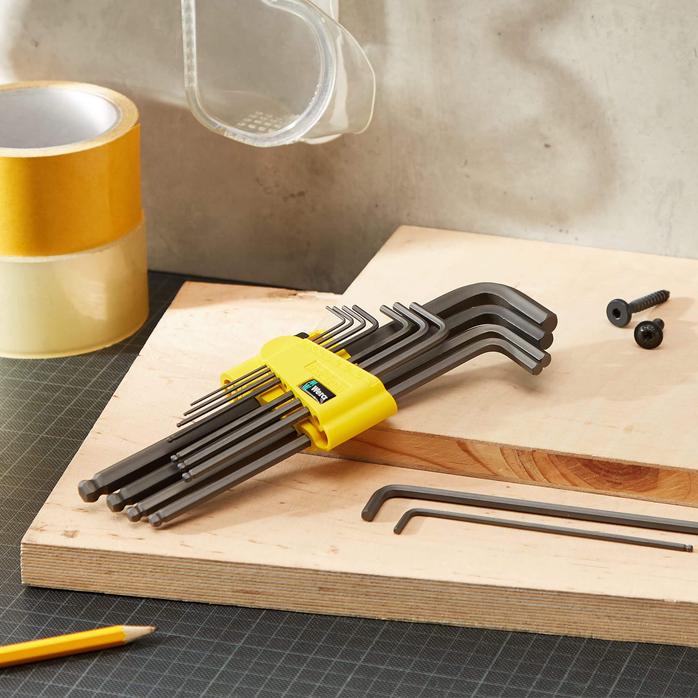 WERA 05021728001 950/13 Hex-Plus Imperial 1 L-Key Set, Imperial, BlackLaser, 13 Pieces - Image 13