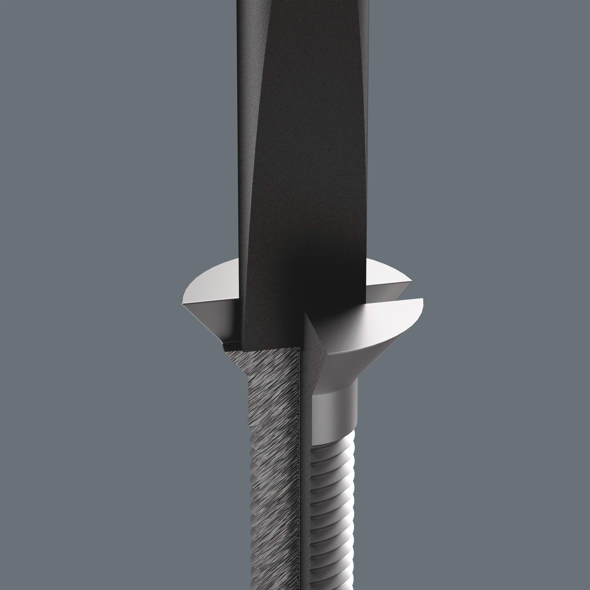 Wera 2035/6 Kraftform MicroSlotted/Phillips Electronics Screwdriver Set and Rack, 6-Piece - Image 10