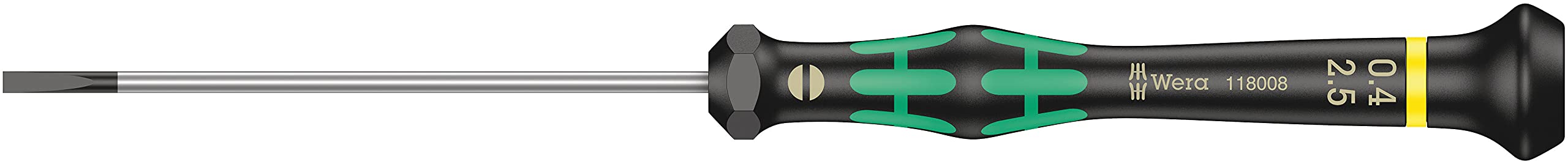 Wera 2035/6 Kraftform MicroSlotted/Phillips Electronics Screwdriver Set and Rack, 6-Piece - Image 24
