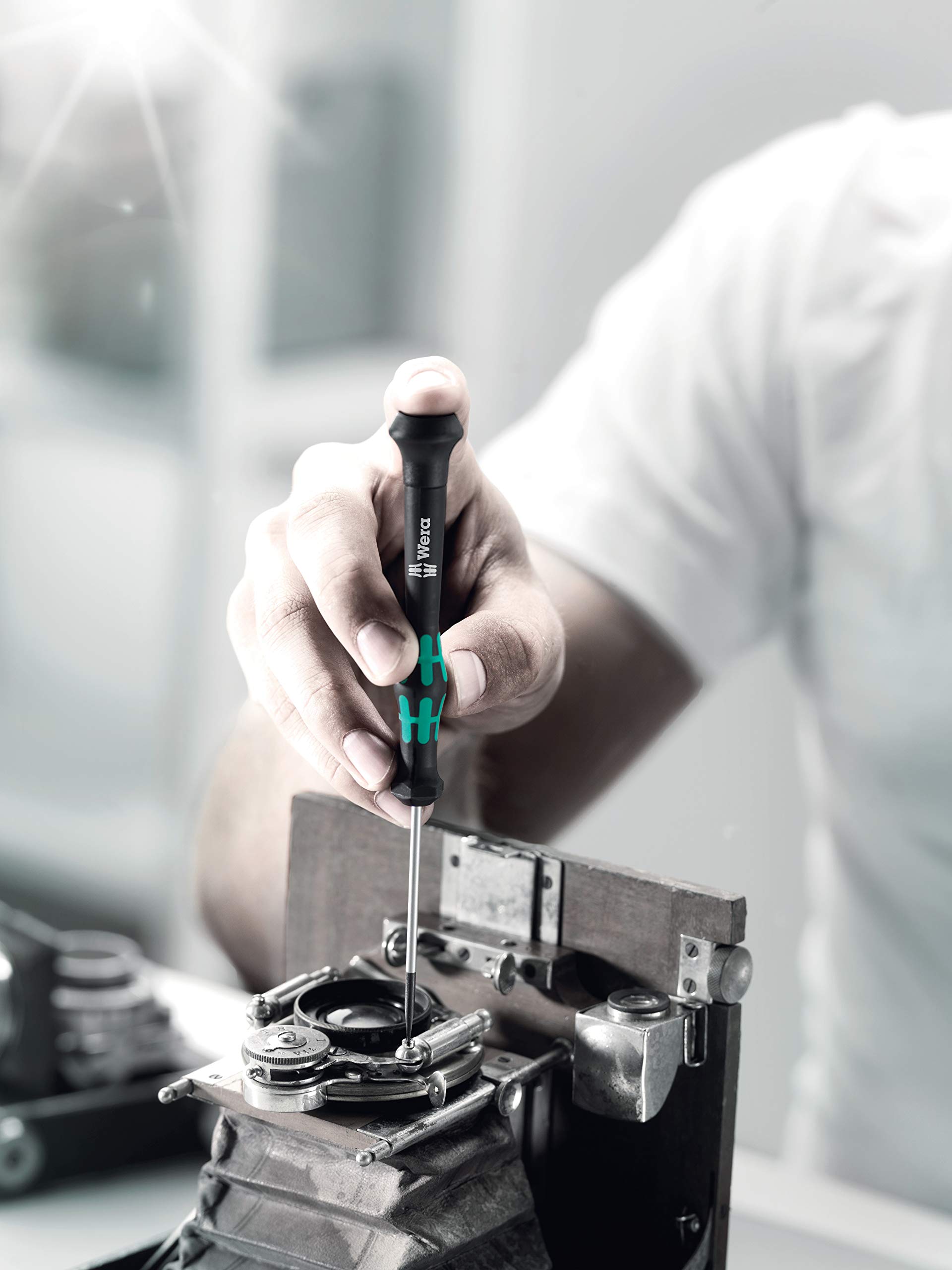 Wera 2035/6 Kraftform MicroSlotted/Phillips Electronics Screwdriver Set and Rack, 6-Piece - Image 9