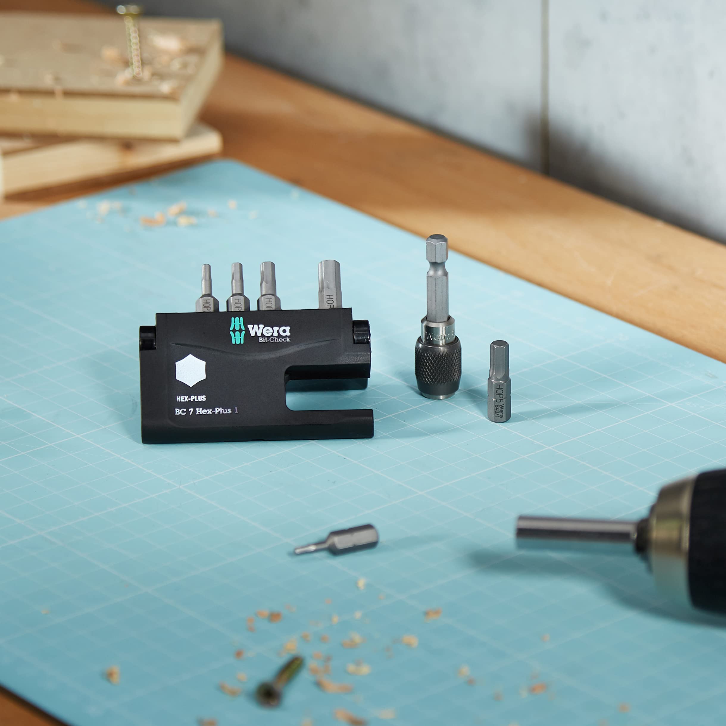 Wera - 5056168001 Tools 4013288033840 WERA Hex-Plus 8040-6 Check Sheet Metal Bit Set, MULTI - Image 16