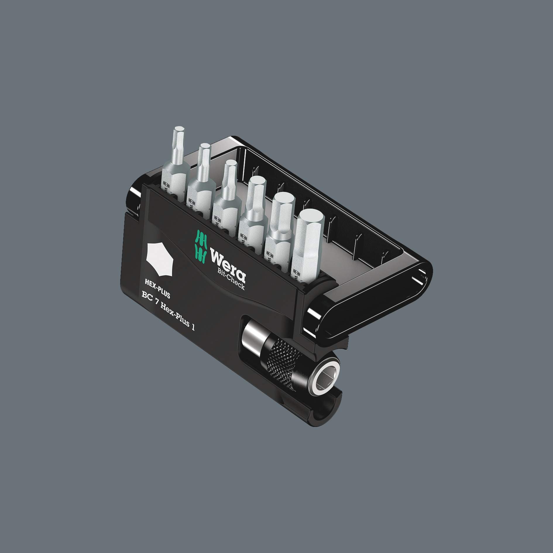 Wera - 5056168001 Tools 4013288033840 WERA Hex-Plus 8040-6 Check Sheet Metal Bit Set, MULTI - Image 3