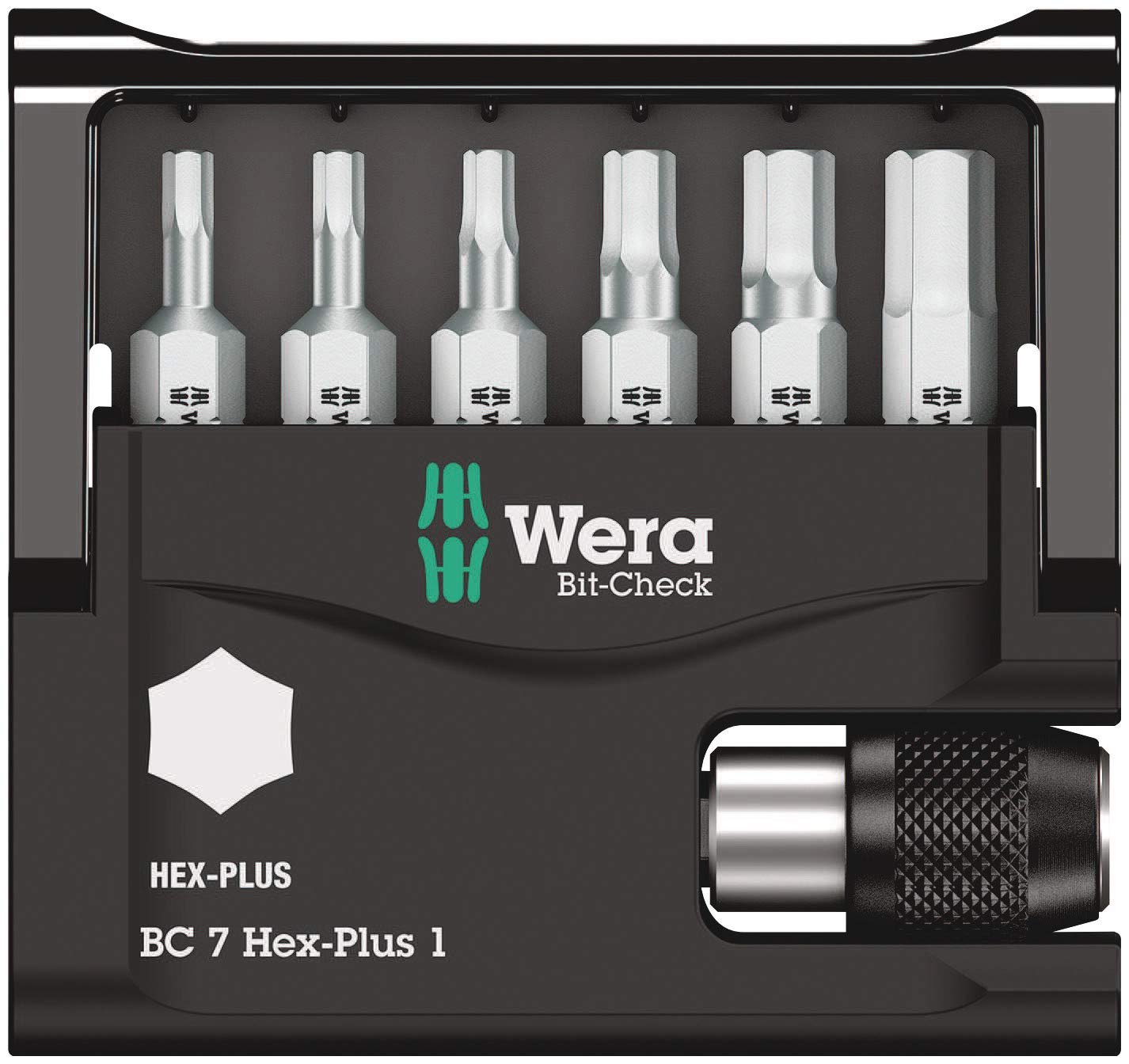Wera - 5056168001 Tools 4013288033840 WERA Hex-Plus 8040-6 Check Sheet Metal Bit Set, MULTI - Image 9