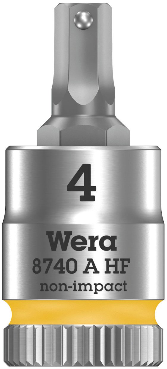 Wera - black 003881 Zyklop 1/4" Drive In-Hex-Plus Bit Socket Set with Holding Function - Image 14