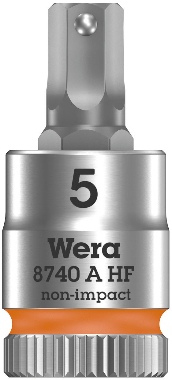 Wera - black 003881 Zyklop 1/4" Drive In-Hex-Plus Bit Socket Set with Holding Function - Image 15