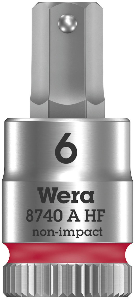 Wera - black 003881 Zyklop 1/4" Drive In-Hex-Plus Bit Socket Set with Holding Function - Image 16
