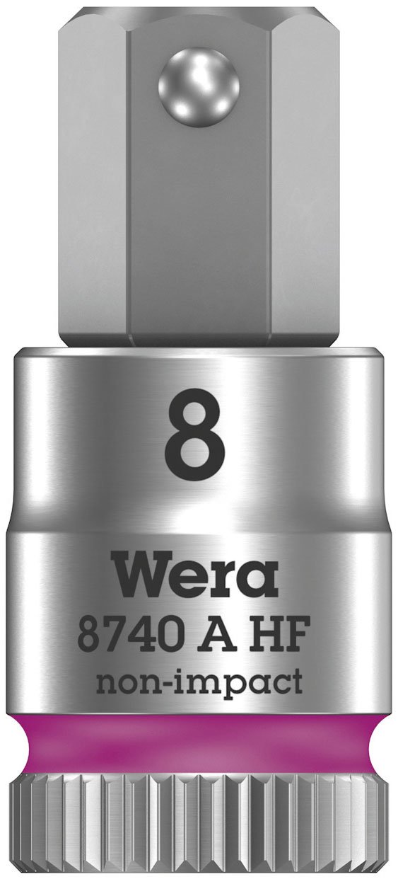 Wera - black 003881 Zyklop 1/4" Drive In-Hex-Plus Bit Socket Set with Holding Function - Image 18