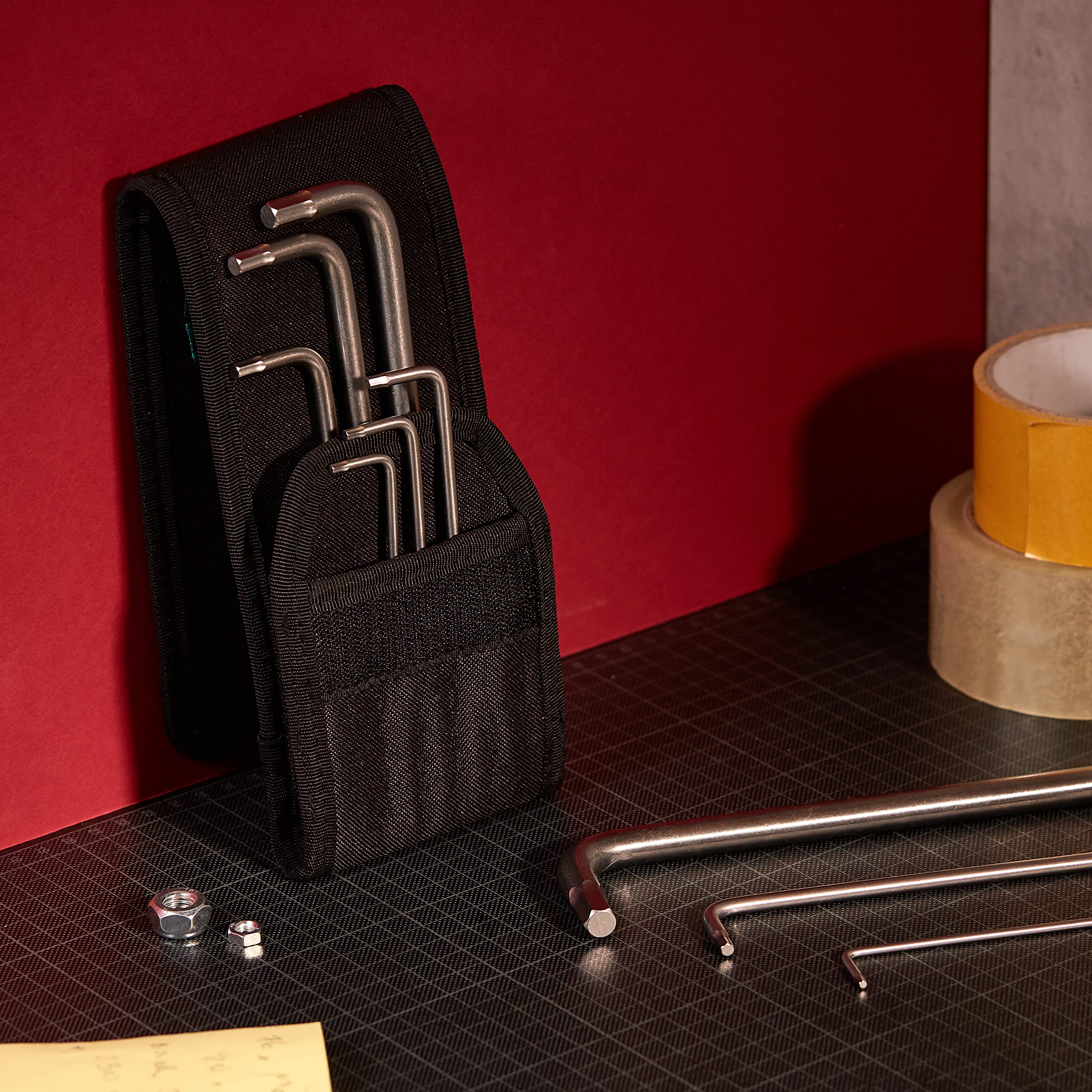 WERA Stainless Steel Imperial Hex Key Set w/Belt Pouch - 9 Pieces - Image 14